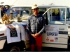 1990 Peter Wood with team and individual winnings.  Sadly, Peter was killed a few years later, returning from Bathurst to Tumut after a cycling event, when a drunk driver crested a hill on the wrong side of the road.