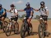 Day 2 Afternoon Stage - Riders enjoying riding together - Troy Tinker, Konrad Gawlik, Murray Rook, Alan Keenlside