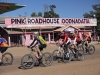 Day 5 Morning Stage - The peleton zooms through Oodnadatta bound for the challenge loop