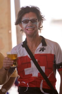 Cyclist #1 - it's a hell of a long way to come for a beer